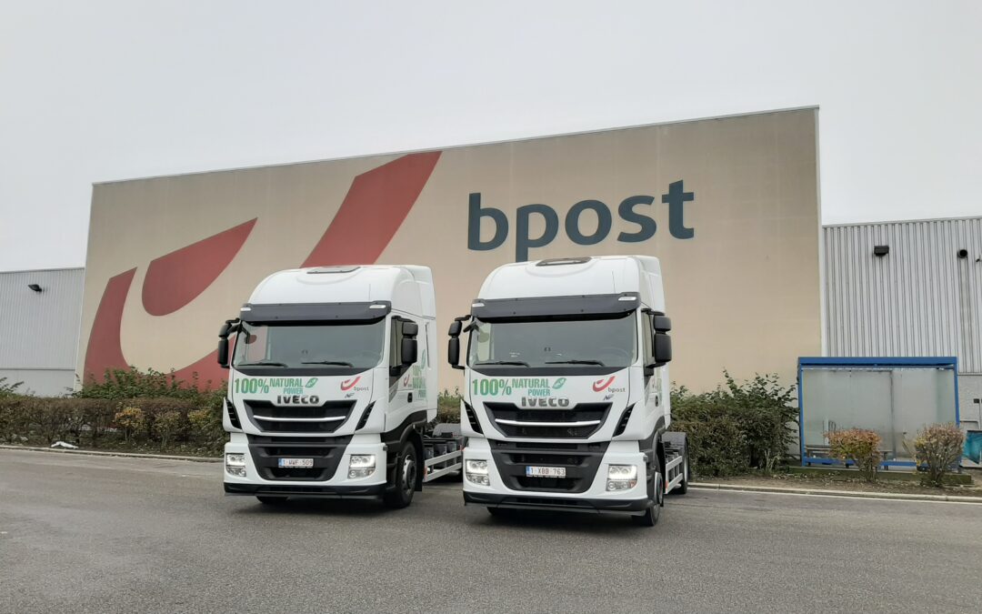 bpost zet in op duurzaam transport  met aankoop IVECO LNG-trucks