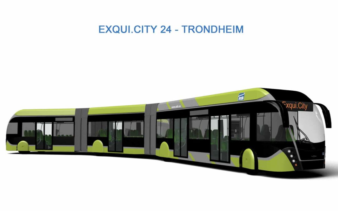 Van Hool bouwt 58 trambussen voor Trondheim