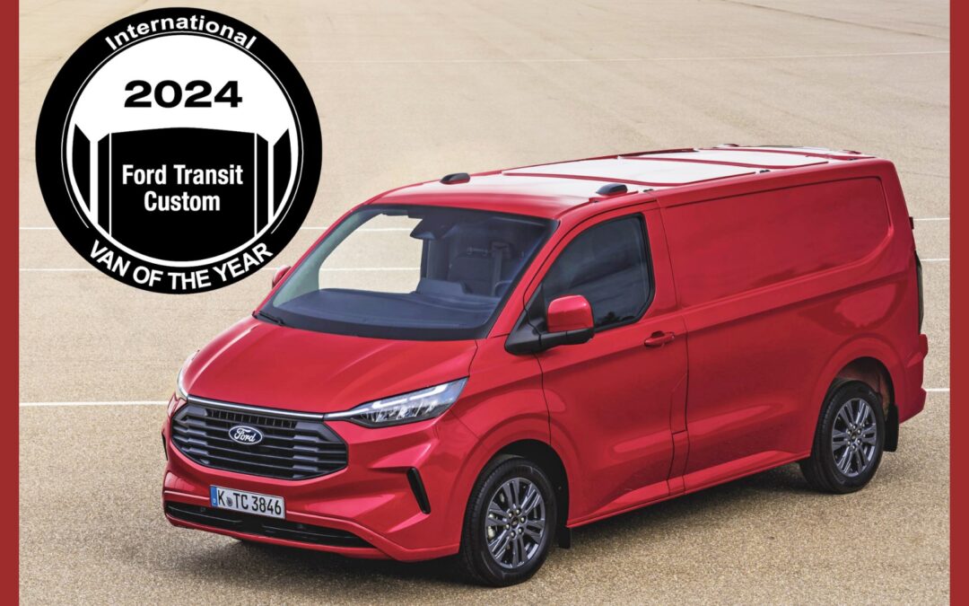 Le Ford Transit remporte l’International Van of the Year Award en 2024 !