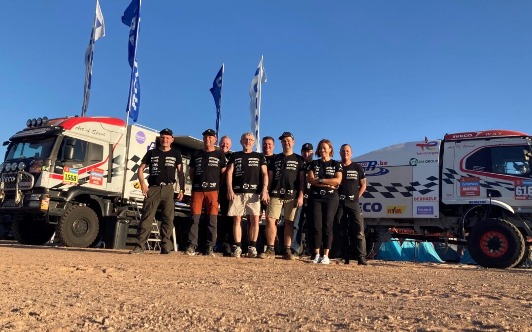 Igor Bouwens aborde le Dakar plein d’ambition : « J’ai l’une des équipes les plus fortes derrière moi »