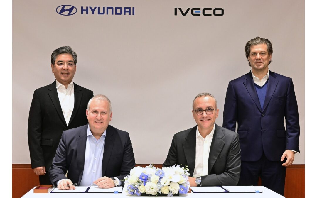 Hyundai Motor Company va fournir un véhicule utilitaire léger entièrement électrique basé sur sa plateforme Global eLCV à Iveco Group en Europe