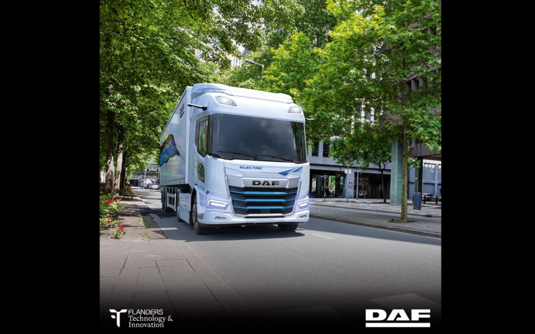 DAF tekent present op het slotevent van Flanders Technology & Innovation