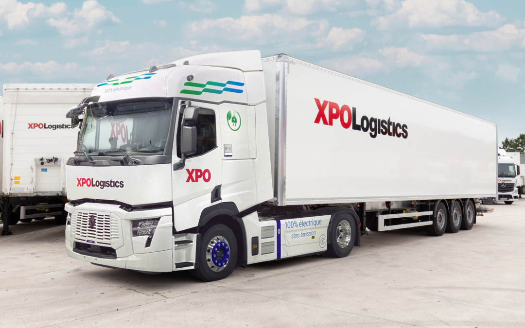 XPO Logistics investit dans  165 camions électriques Renault Trucks supplémentaires – dont 105 Renault Trucks E-Tech T