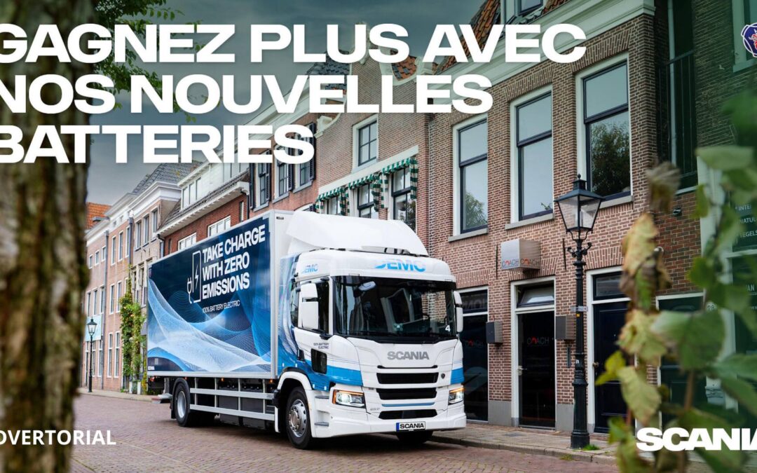 Scania continue d’élargir son offre de véhicules électriques à batterie et de services associés