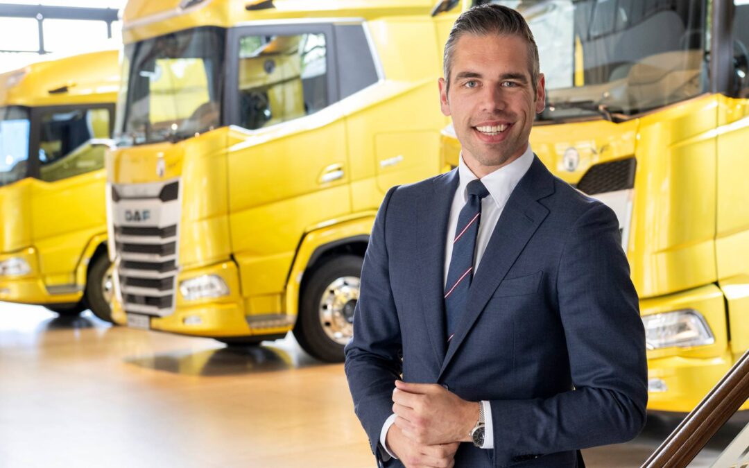 Jeroen van den Oetelaar nommé nouvel ingénieur en chef de DAF Trucks