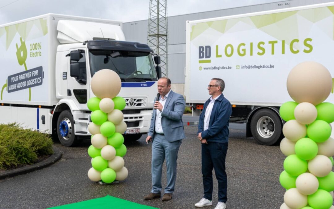 BD Logistics renforce sa flotte durable avec de nouveaux camions Renault électriques