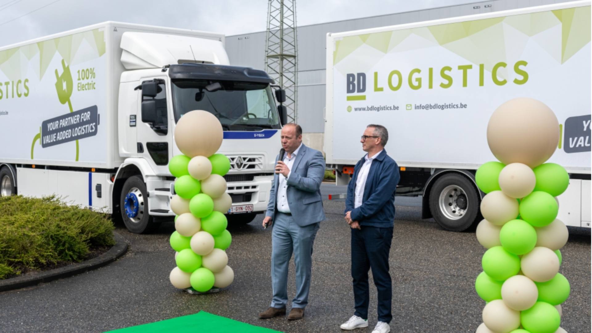 BD Logistics versterkt duurzame vloot met investering in elektrische Renault trucks