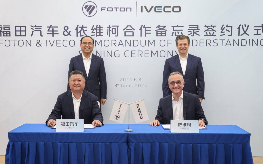 IVECO et Foton annoncent une exploration conjointe de synergies futures