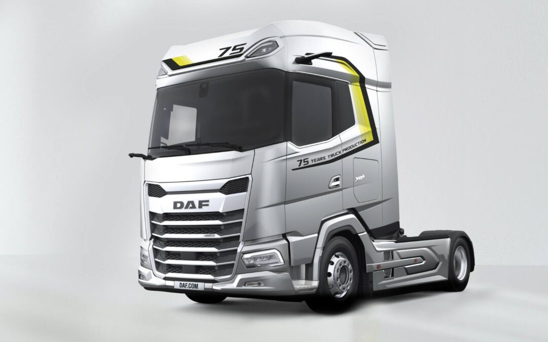 Une édition unique du DAF XG+ marque 75 ans de production de camions