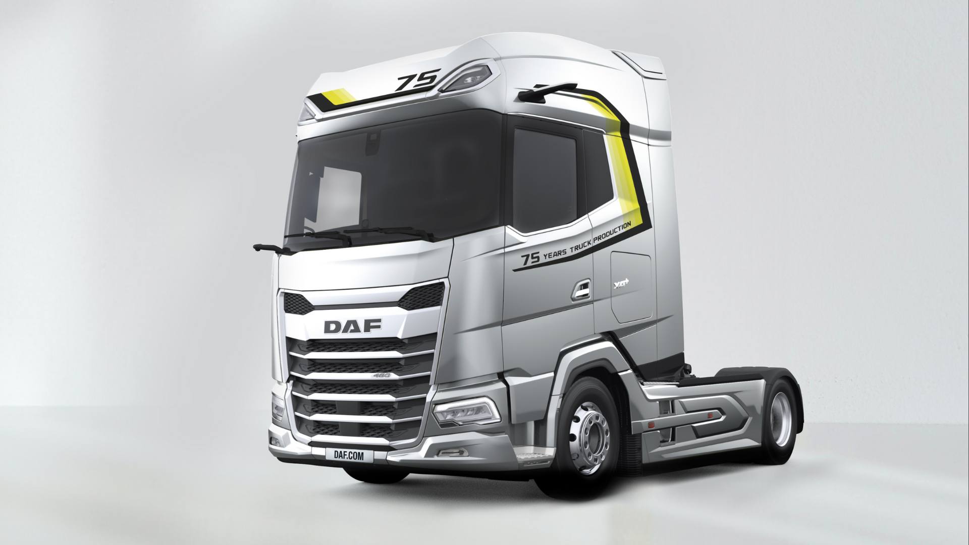 Unieke uitvoering DAF XG+ markeert 75 jaar truckproductie