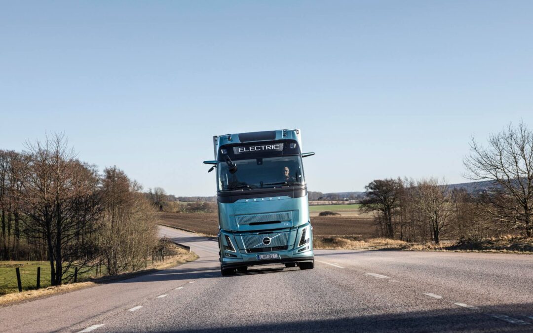 Volvo ontvangt bestelling van 300 elektrische trucks van DSV