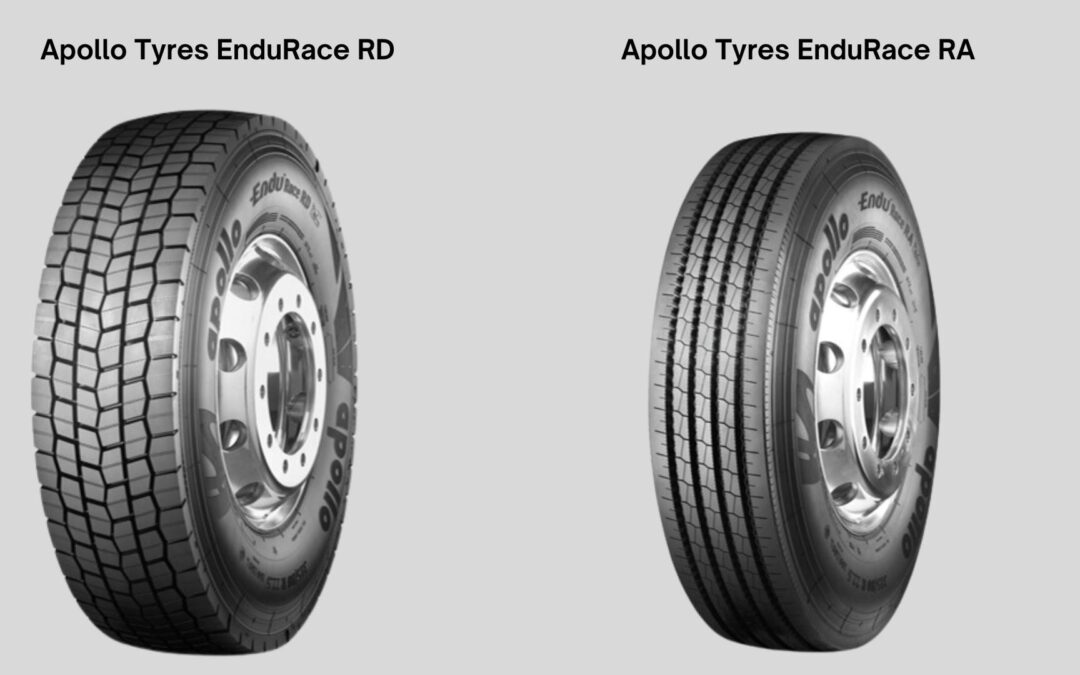 Apollo Tyres introduceert duurzame EnduRace ’60-serie’ banden voor regionaal transport