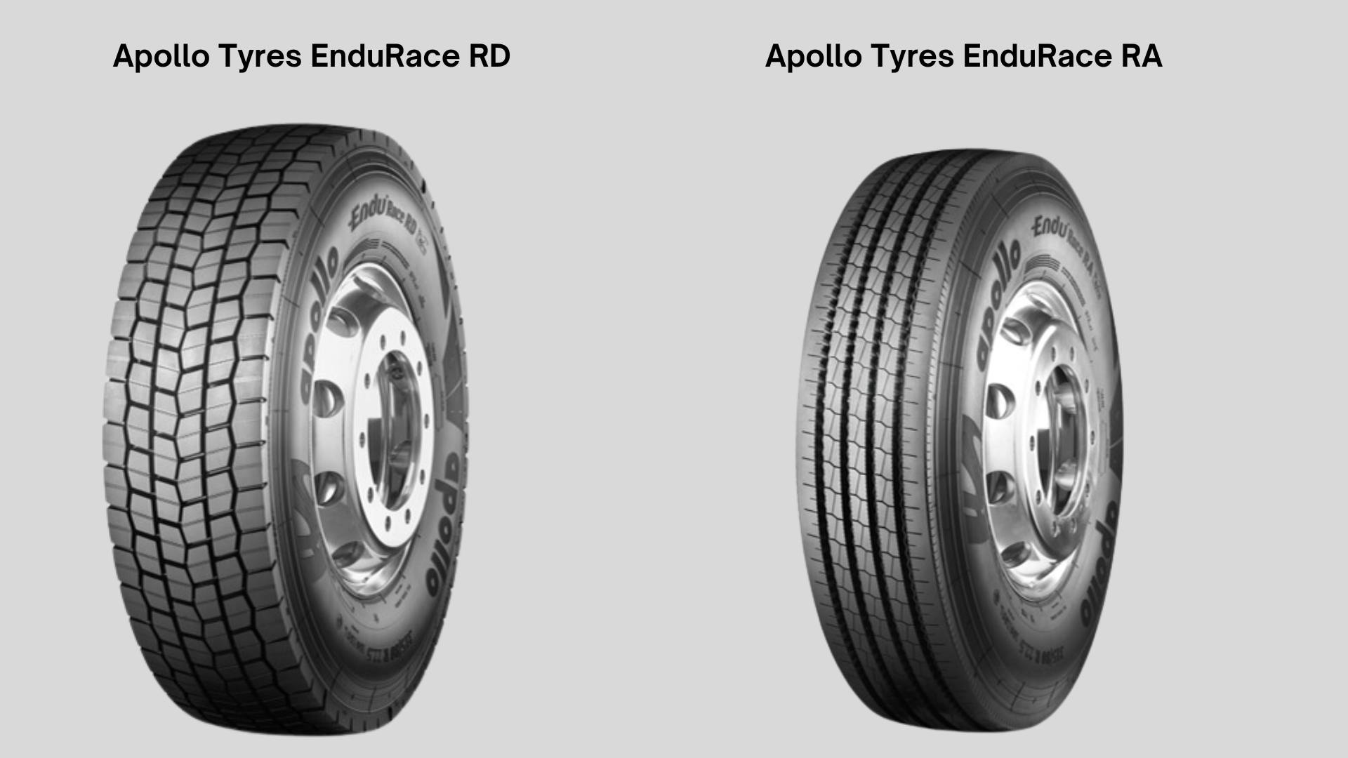 Apollo Tyres introduceert duurzame EnduRace ’60-serie’ banden voor regionaal transport