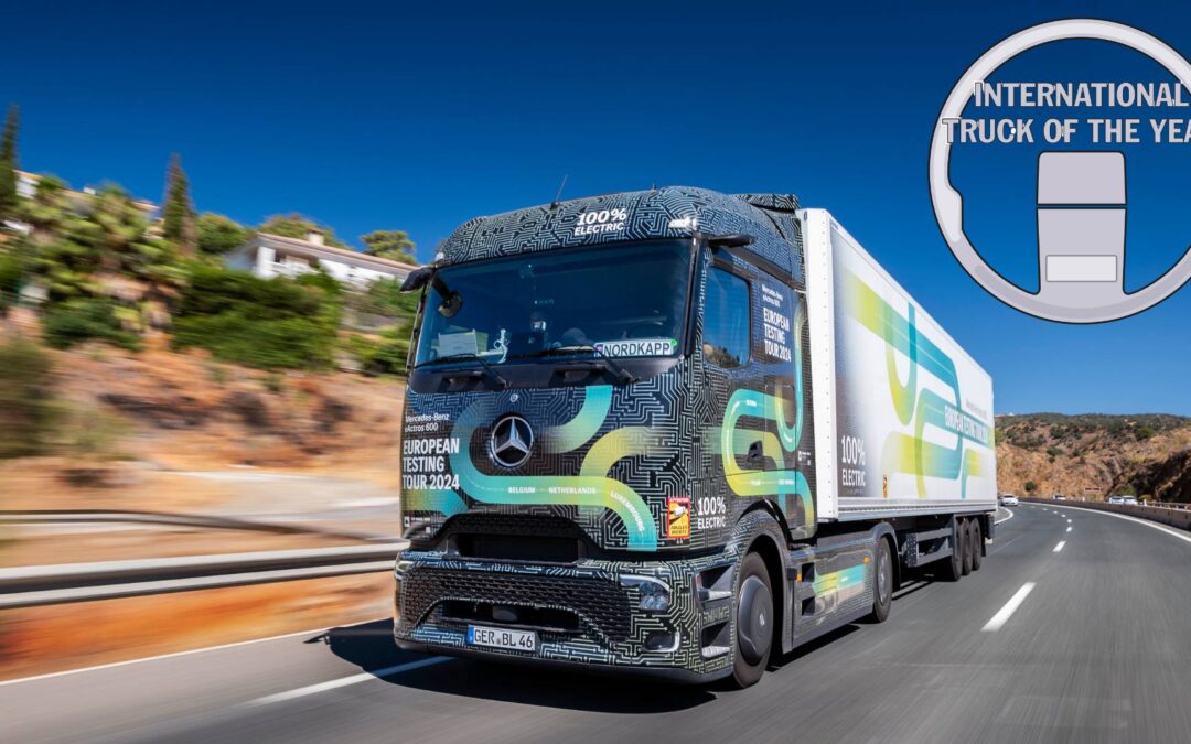 Mercedes-Benz Trucks’ eActros 600 voted International Truck of the Year 2025